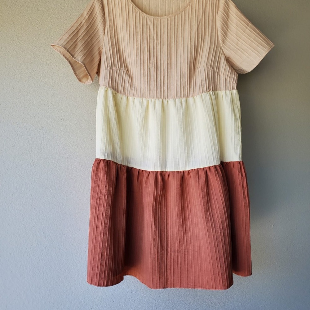Stylish Kids Colorblock Dress